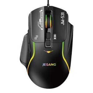 Jeqang 531 Gaming Mouse 3600 DPI USB RGB Black