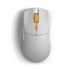 ماوس Glorious Series One Pro Genos 19000 DPI لاسلكي 6 زر أصفر