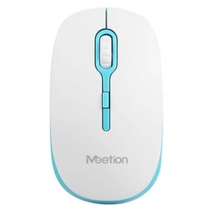 Meetion R547 1600 DPI Wireless Office Mouse Blue