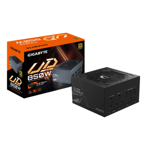 باور سبلاي Gigabyte UD850GM Plus 850W 80+ Gold Fully Modular أسود