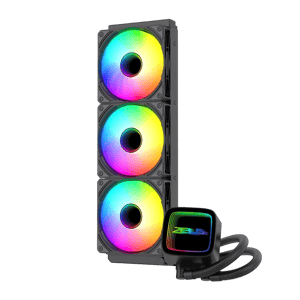 مبرد Zeus Liquid Freeze 360mm AIO سائل 280W ARGB أبيض