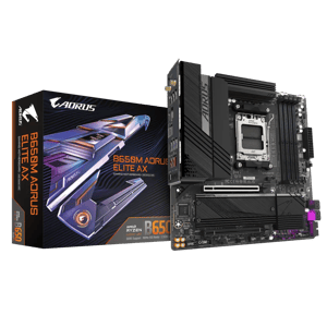 لوحة أم Gigabyte Aorus Elite B650 AM5 DDR5 Micro-ATX