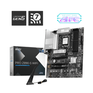 لوحة أم MSI PRO Z890-S WiFi Z890 LGA1851 DDR5 ATX