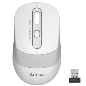 ماوس A4Tech FG10 2000 DPI لاسلكي أبيض