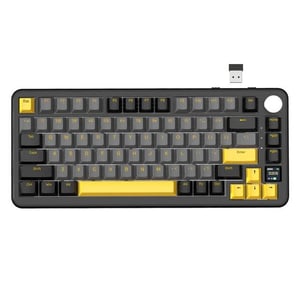 كيبورد Attack Shark X85 Pro 75% ميكانيكي Dual-Mode RGB أسود