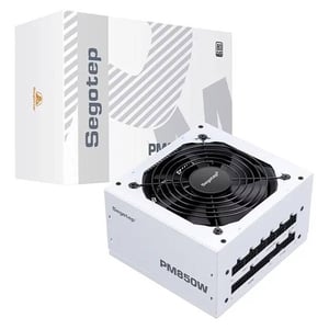 Segotep 850W 80+ Platinum Fully Modular PSU White
