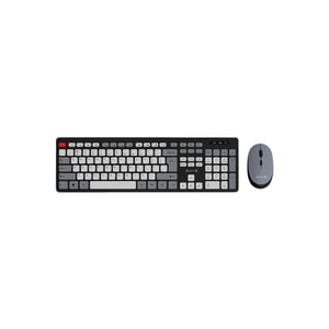 AULA Full-Size Membrane Keyboard + Mouse Combo Wireless Black