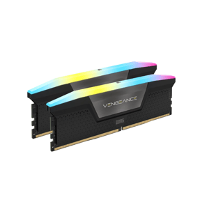 رام Corsair Vengeance RGB DDR5 64GB (2x32GB) 6000MHz أسود