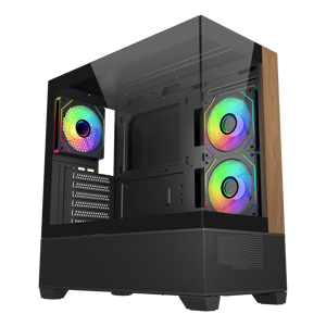 Cooler Master Elite 690 Mid-Tower ATX Case Tempered Glass