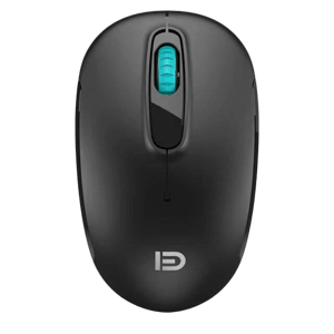 Fude i310 Silent Wireless Mouse - Black