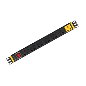 Bluestorm 7-Way PDU Rackmount Power Distribution Unit - 1U