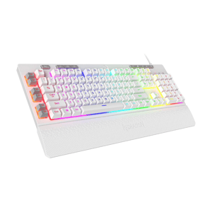كيبورد Redragon Shiva K512 Full-Size غشائي سلكي RGB أبيض