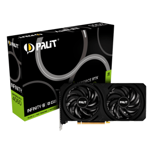 Palit GeForce RTX 4060 Infinity 8GB GDDR6 Black