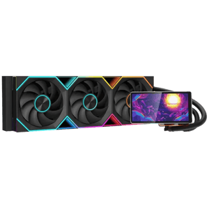 مبرد AIO 360mm LCD أسود