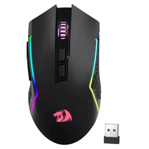ماوس Redragon Trident M693 8000 DPI Dual-Mode RGB أسود