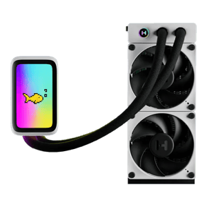 مبرد HYTE Q60 240mm AIO سائل QRGB أسود