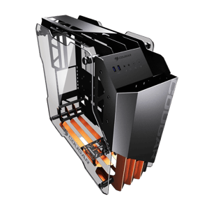 Cougar Blazer Mid-Tower ATX Case Aluminum Open-Frame Tempered Glass