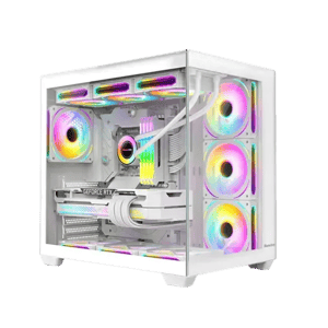 Huntkey Tornado S980 Mid-Tower Case White ARGB