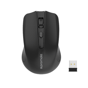 Promate Clix-8 Wireless Ergonomic Optical Mouse