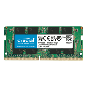 رام Crucial DDR4 8GB 3200MHz SODIMM