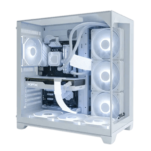 كيس Zeus Z9 Pro Mid-Tower أبيض ARGB
