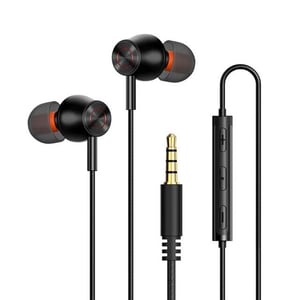 سماعات Mcdodo 3500 3.5mm سلكي مع ميكروفون أسود