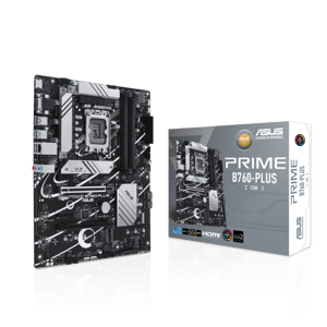 ASUS PRIME B760-PLUS-CSM LGA 1700 ATX Motherboard DDR5 PCIe 5.0 Corporate Stable Model