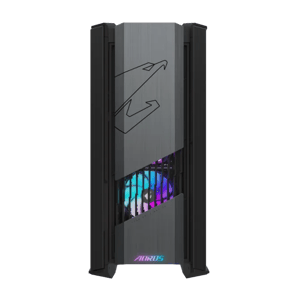 كيس Gigabyte AC601G Mid-Tower ATX أسود شبكي بزجاج مقوى ومراوح ARGB