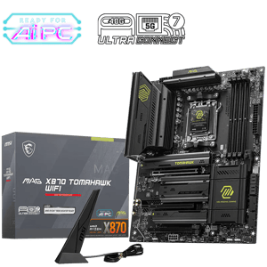 مذربورد إم إس آي MAG X870 TOMAHAWK WIFI مقاس ATX لمعالجات AM5