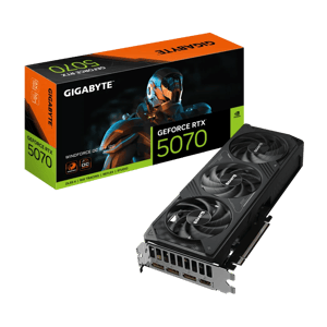 كارت شاشة Gigabyte Windforce GeForce RTX 5070 12GB GDDR7 OC Edition