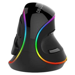 Delux M618 Plus Gaming Mouse 4000 DPI Wired RGB Black