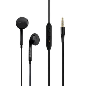 سماعات Promate gearPod-IS2 سلكي 3.5mm مع مايك أبيض