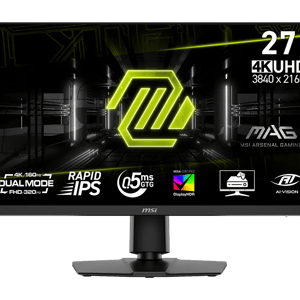MSI MAG 272URDF E16 27" Dual-Mode 4K 160Hz / FHD 320Hz 0.5ms Rapid IPS Gaming Monitor (Type-C / HDMI 2.1)