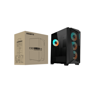 CASE GIGABYTE C301G V2 ATX GLASS BLACK