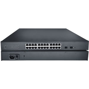 سويتش Vissonic VIS-SWITCH24 24-Port Gigabit RJ45 2x SFP 1U Rackmount