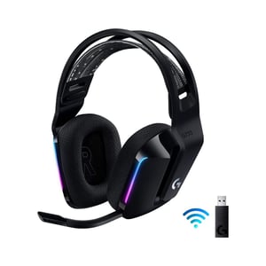 سماعات Logitech G733 Lightspeed لاسلكي للألعاب أسود
