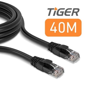 Tiger CAT6 UTP Ethernet Cable RJ45 to RJ45 40m Blue