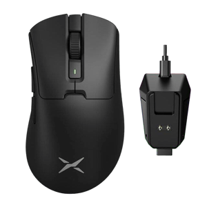 Delux M900 Mouse Wireless Ergonomic RGB Black