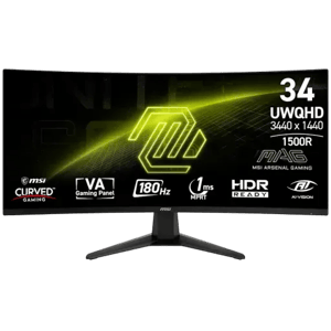 شاشة MSI MAG 346CQ 34″ 3440x1440 180Hz VA