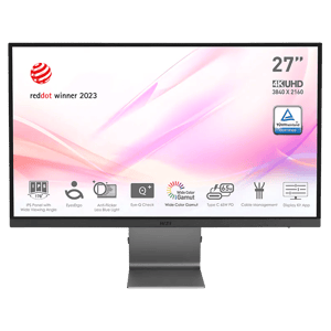 MSI Modern MD271UL 27" 4K UHD 60Hz 4ms IPS Business & Productivity Monitor (65W Type-C)