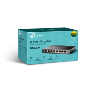 سويتش TP-Link TL-SG108E 8-Port 1Gbps جيجابت