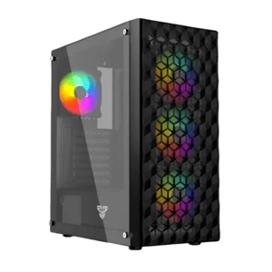 كيس Fantech CG83 Mid-Tower أسود