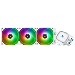 مبرد Thermalright Frozen Prism 360mm AIO سائل أبيض ARGB