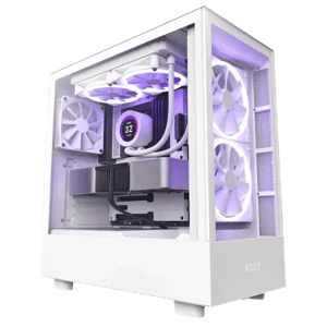 NZXT H5 Elite Edition Mid-Tower ATX Case White