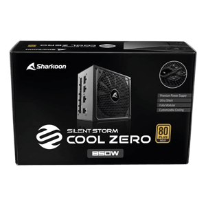باور سبلاي Sharkoon SilentStorm Cool Zero 850W 80+ Gold Fully Modular