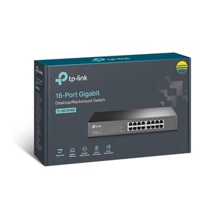 سويتش TP-Link TL-SG1016D V9 16-Port 1Gbps غير مُدار