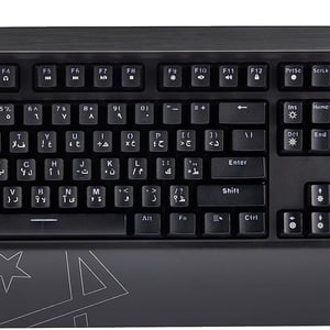 Vertux Tantalum Mechanical Keyboard Full-Size Wired RGB Black