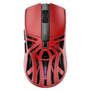 ماوس Smailwolf M8 12000 DPI Dual-Mode RGB أحمر