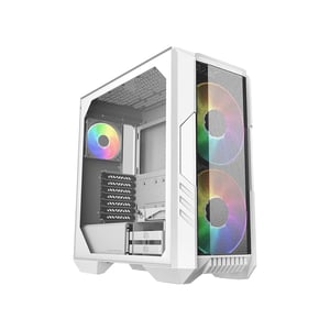 كيس Cooler Master HAF 500 Mid-Tower ATX أبيض