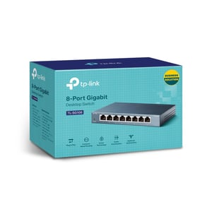 سويتش TP-Link TL-SG108 V9 8-Port 1GbE غير مُدار